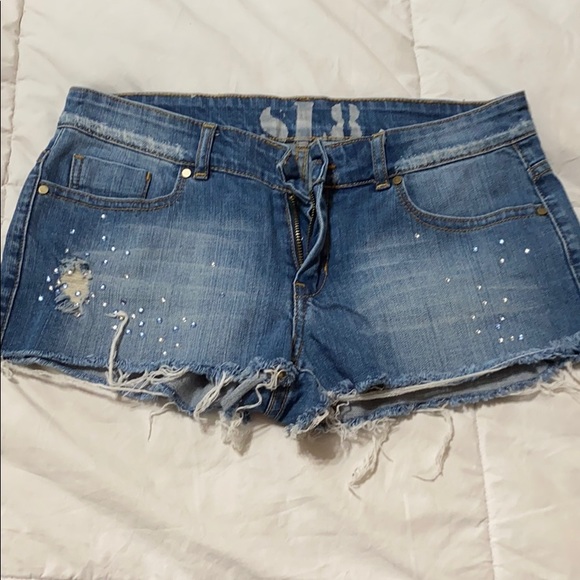 SL8 Jean Shorts - Picture 1 of 3